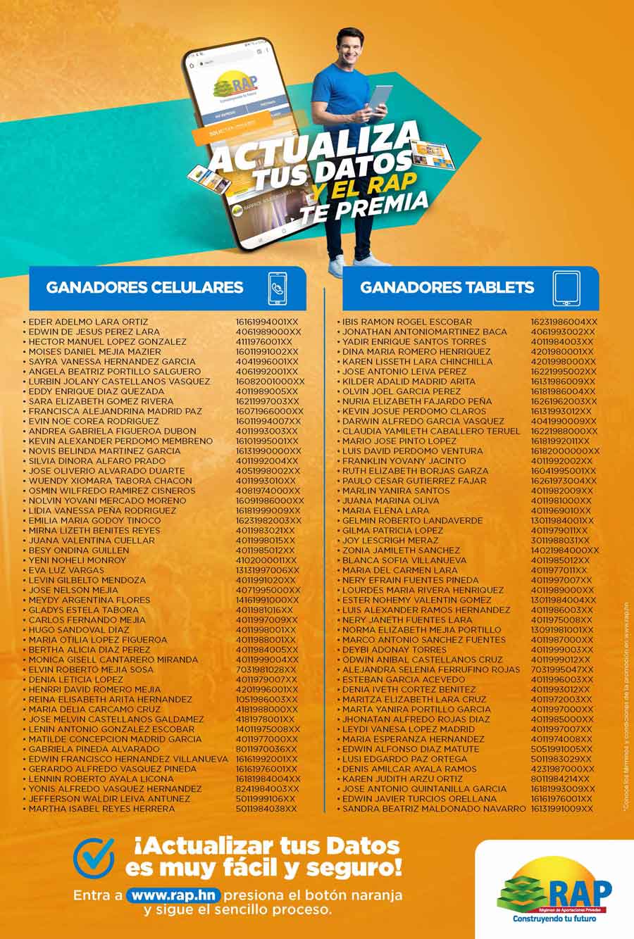 GANADORES