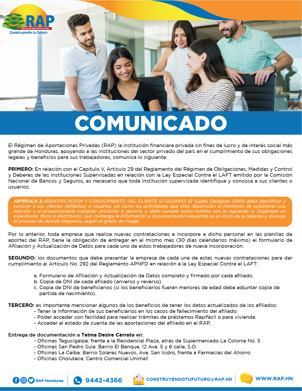 Comunicado